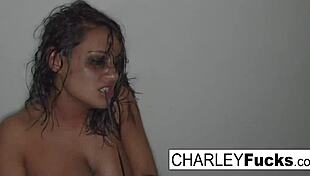 charley chase hints at a playful spanking session.