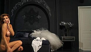 Redhead Bride Dances Nude In Outdoor Setting