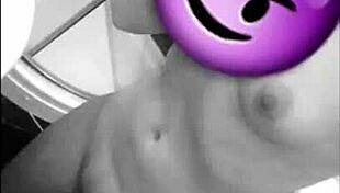 Masturbate girl explores self-pleasure techniques