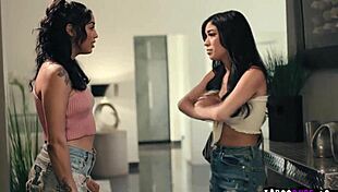 Ricky Spanish Thrusts Savannah Sixx's Tight Wet Pussy Spreadeagle