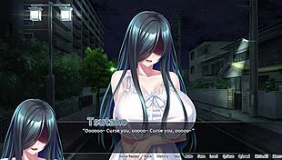 Ghost Girl Ghussy with XXL Tits in Hentai Play