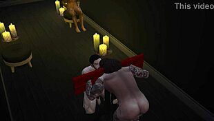 Gareth returns and fucks all of his housemates