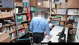 sweet teen pays with her pussy in garage casting 😈