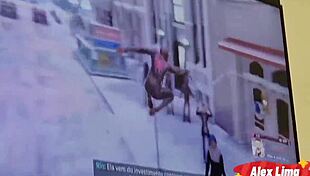 Stopped Video Game To Fuck Hot Mary Redqueen And Eat Her Ass!