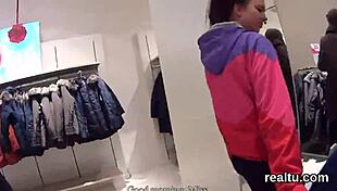 Fantastic Czech Nympho Banged In Shop