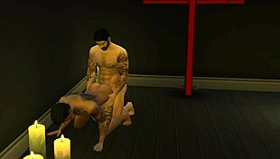 Gareth returns and fucks all of his housemates