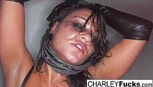 charley chase hints at a playful spanking session.