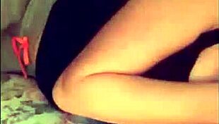 Masturbate girl explores self-pleasure techniques