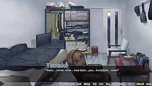 Ghost Girl Ghussy with XXL Tits in Hentai Play