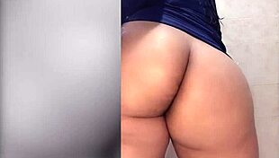 Big Tits Latina In Tight Dress Gets Wet And Horny At Home