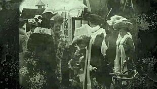 Vintage Beauty Bends Over for Doggystyle Beast Action