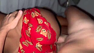 wife's thirsty for dick, provokes husband in bed!