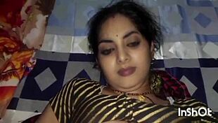 indian couple lalita bhabhi in steamy homemade creampie action