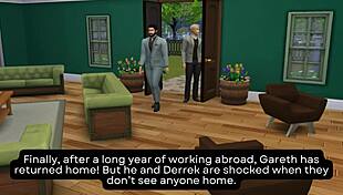 Gareth returns and fucks all of his housemates