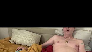 want to see my big cock orgasm in this solo masturbation session?