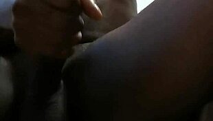 Katika73 Masturbates With Big Black Monster Cock