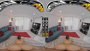 in virtual reality, i do chores with stepmom carmela clutch and we end up fucking