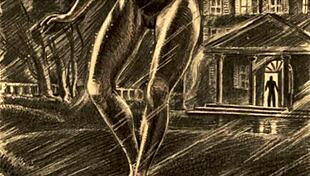 vintage erotic illustration from antique times