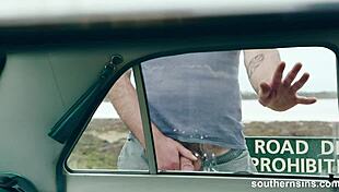 Voyeur Watches Outdoor Masturbation In Nature