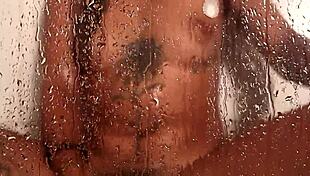 She says, 'Let's enjoy a relaxing shower together'