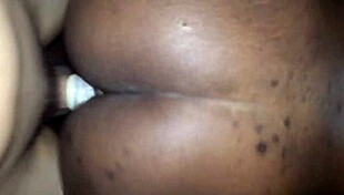 Big Ass Black Chick Fucks Asian Hard