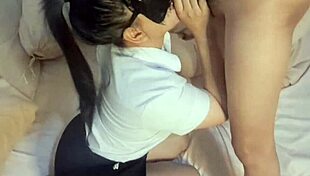 Hey, wanna see this Asian couple in cosplay getting naughty?