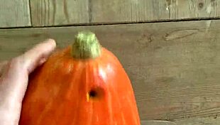 Fuck that pumpkin hard!