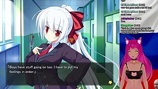 Lewdneko Feels Excited Playing Girlfriend President Game Part 7