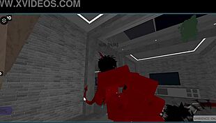 demon roughly fucks hot rich femboy in missionary, deepthroat creampie