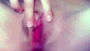 Look at this pretty teen showing her tight pussy!