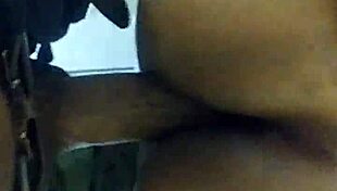 Homemade bathroom video, voluptuous ebony tattooed backside