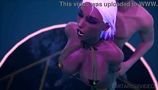 Gold Beauty Strips Clothes In Wild Life