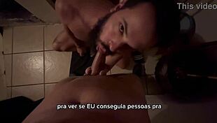 Bearded guy sucking 41 dicks in blowjob series 😜