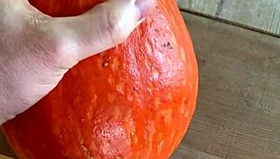 Fuck that pumpkin hard!