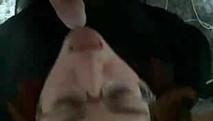 my obedient redhead latina loves deepthroating and handjob