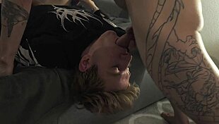 I fucked my sexy twink boyfriend hard in ass during bdsm session