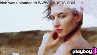 Petite russian teen taya vais poses naked outdoor