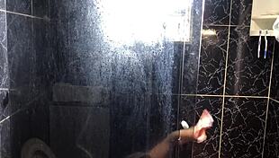 Young Guy Fucks Friend's Aunt in Bathroom