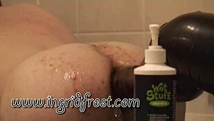 Foot And Ass Play In Latex