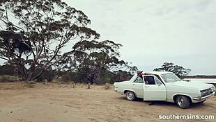 Voyeur Watches Outdoor Masturbation In Nature