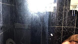 Young Guy Fucks Friend's Aunt in Bathroom