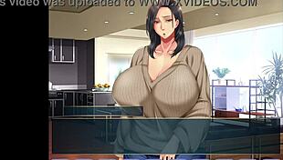 kanojo no okaa-san ep2 squeezing milf tits