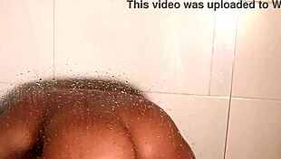 She says, 'Let's enjoy a relaxing shower together'