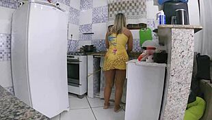 i hired this hot milf employee from the marketplace for sensual doggy anal