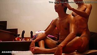 asian twinks ray and win passionately suck cock