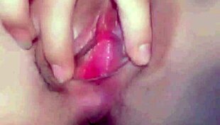 Look at this pretty teen showing her tight pussy!