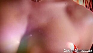 Jessa Rhodes gags on cock in POV