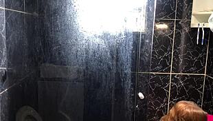 Young Guy Fucks Friend's Aunt in Bathroom