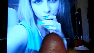 Beautiful Girl Dancing Energetically