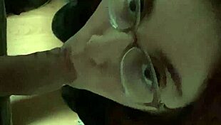 my obedient redhead latina loves deepthroating and handjob